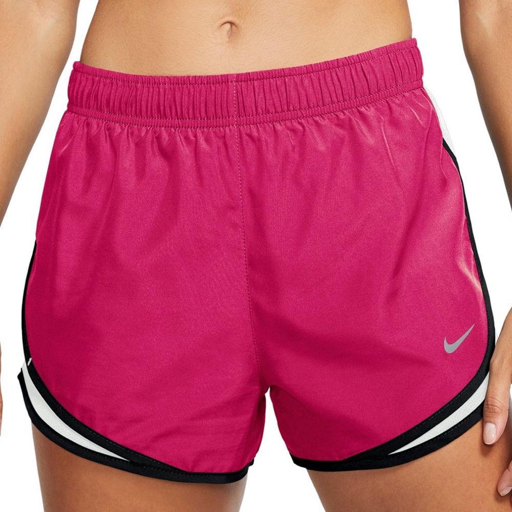 Nike Women's Dri-FIT Tempo Pink Running Shorts Large